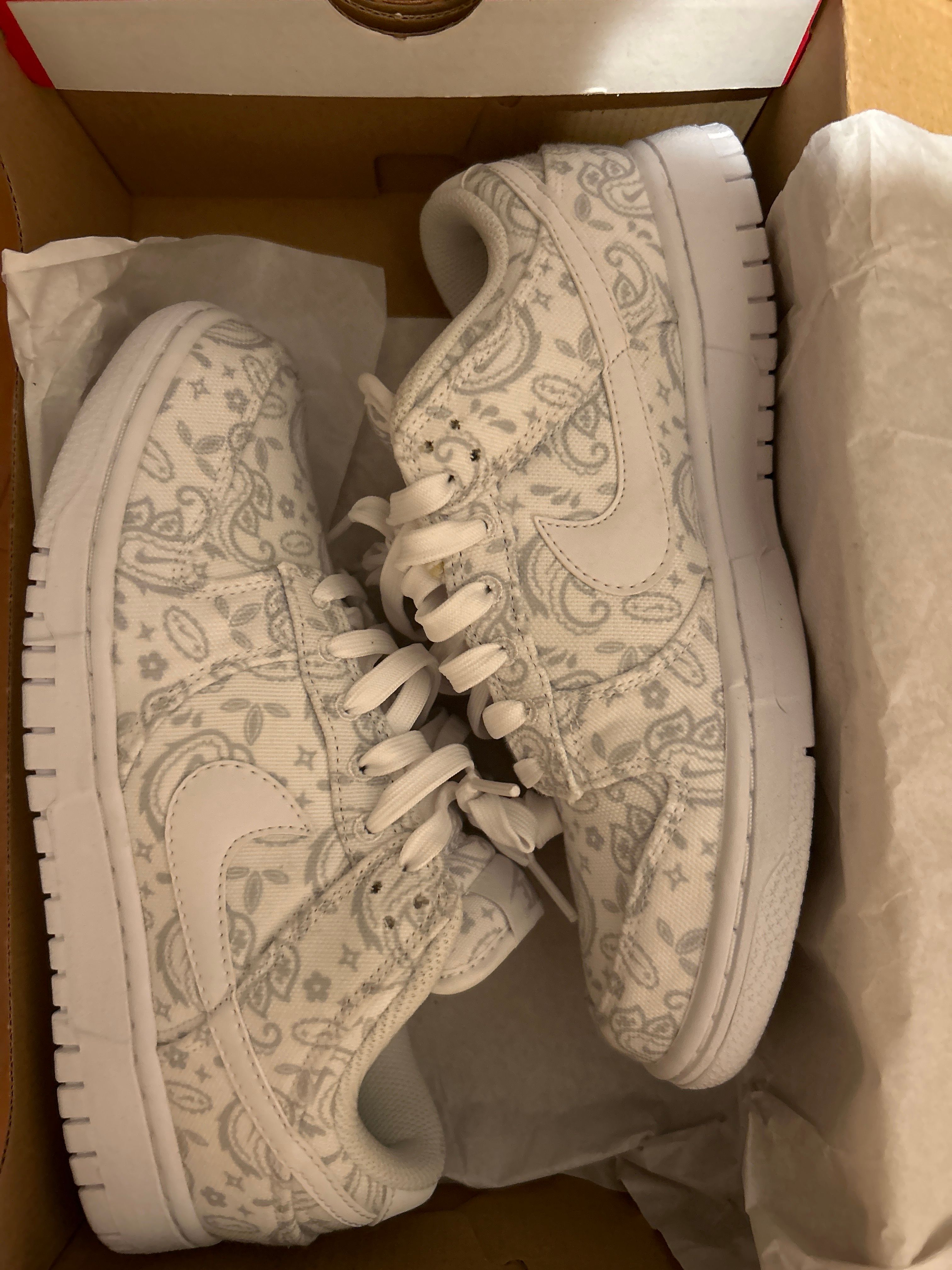 Nike Women's Dunk Low ESS "White Paisley"