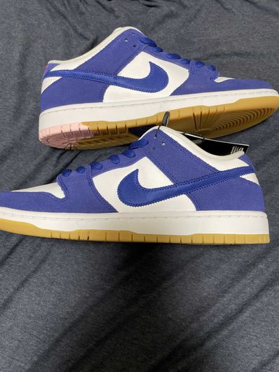 Nike SB Dunk Low "Los Angeles Dodgers/Deep Royal Blue"