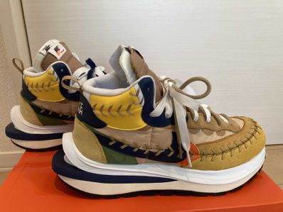 Jean-Paul Gaultier × sacai × Nike VaporWaffle "Sesame/Multi Color"