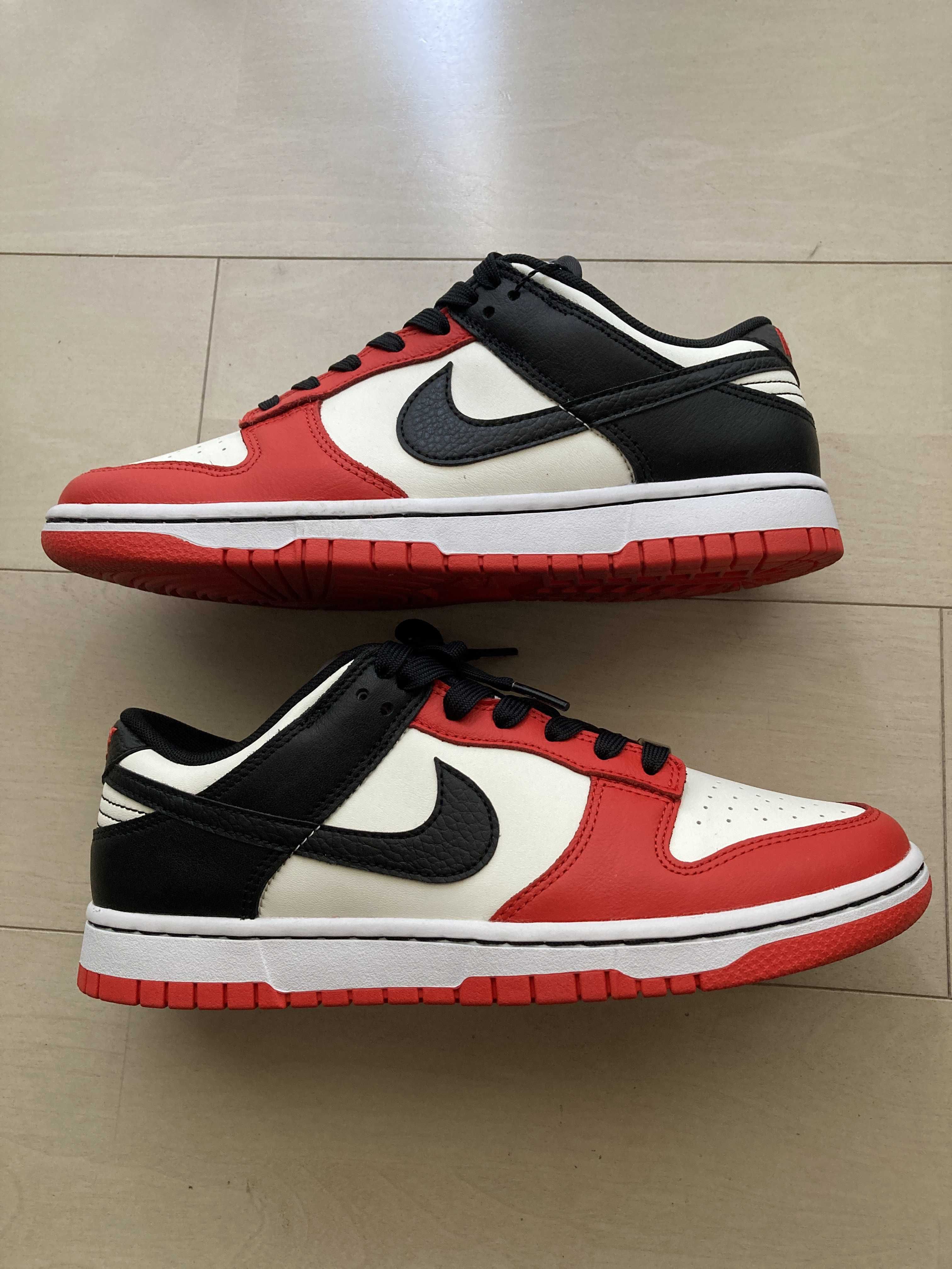 NBA × Nike Dunk Low EMB 75th Anniversary "Chicago Bulls"