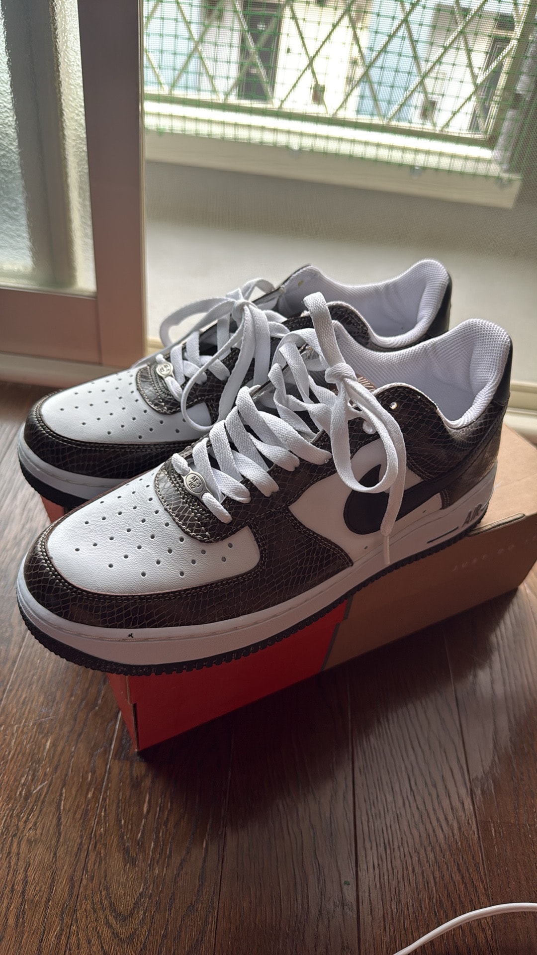 Nike Air Force 1 Low PRM "Snakeskin/Baroque Brown"