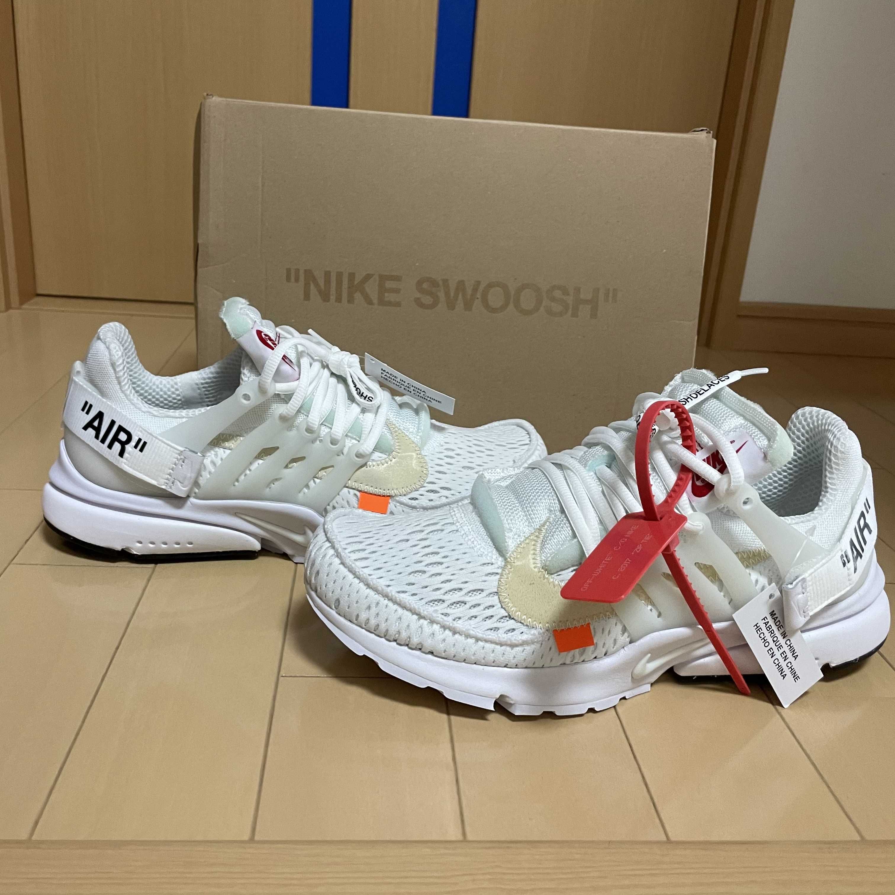 Off-White × Nike Air Presto "White/Black/Cone"