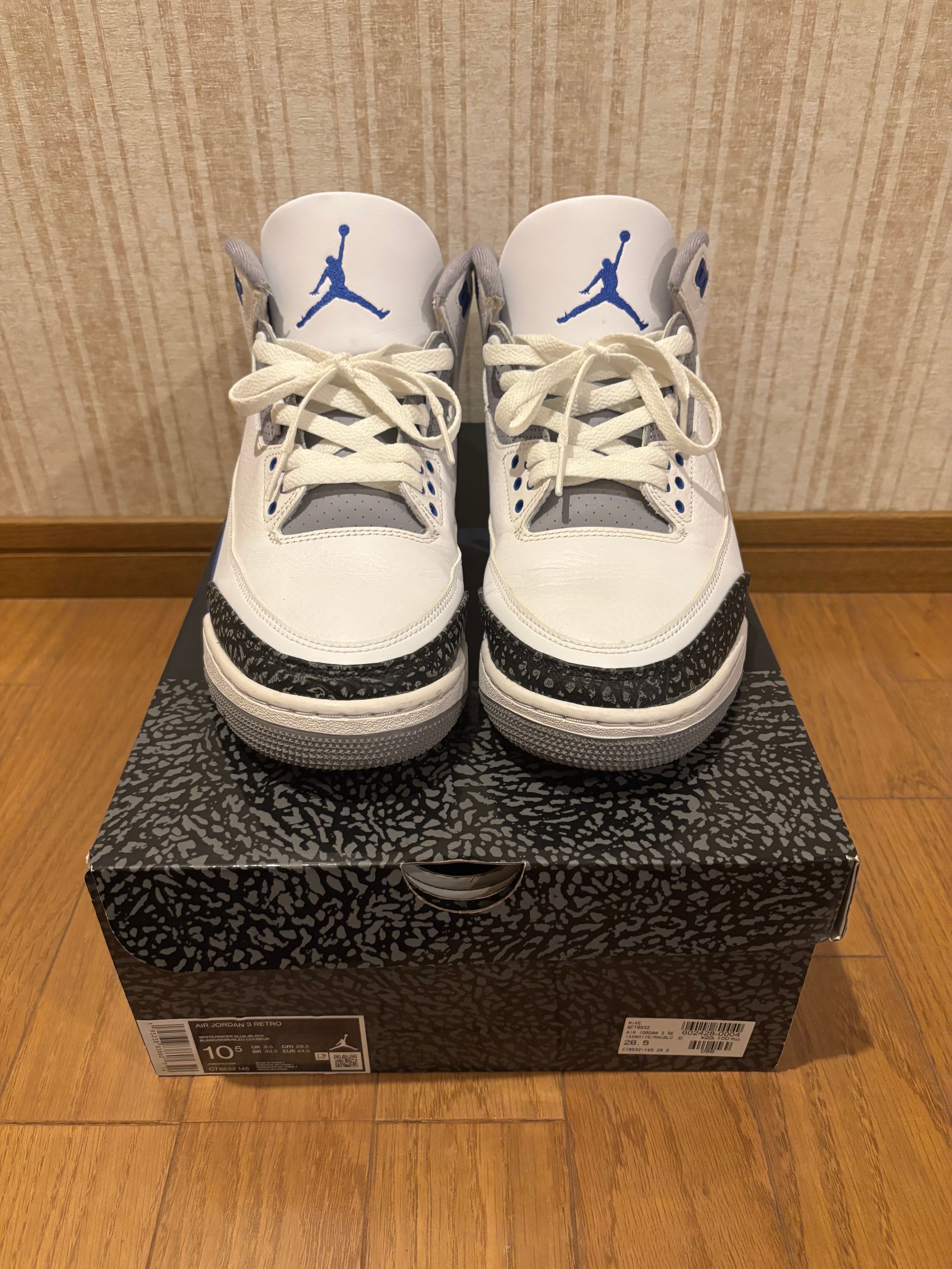 Nike Air Jordan 3 "Racer Blue"   