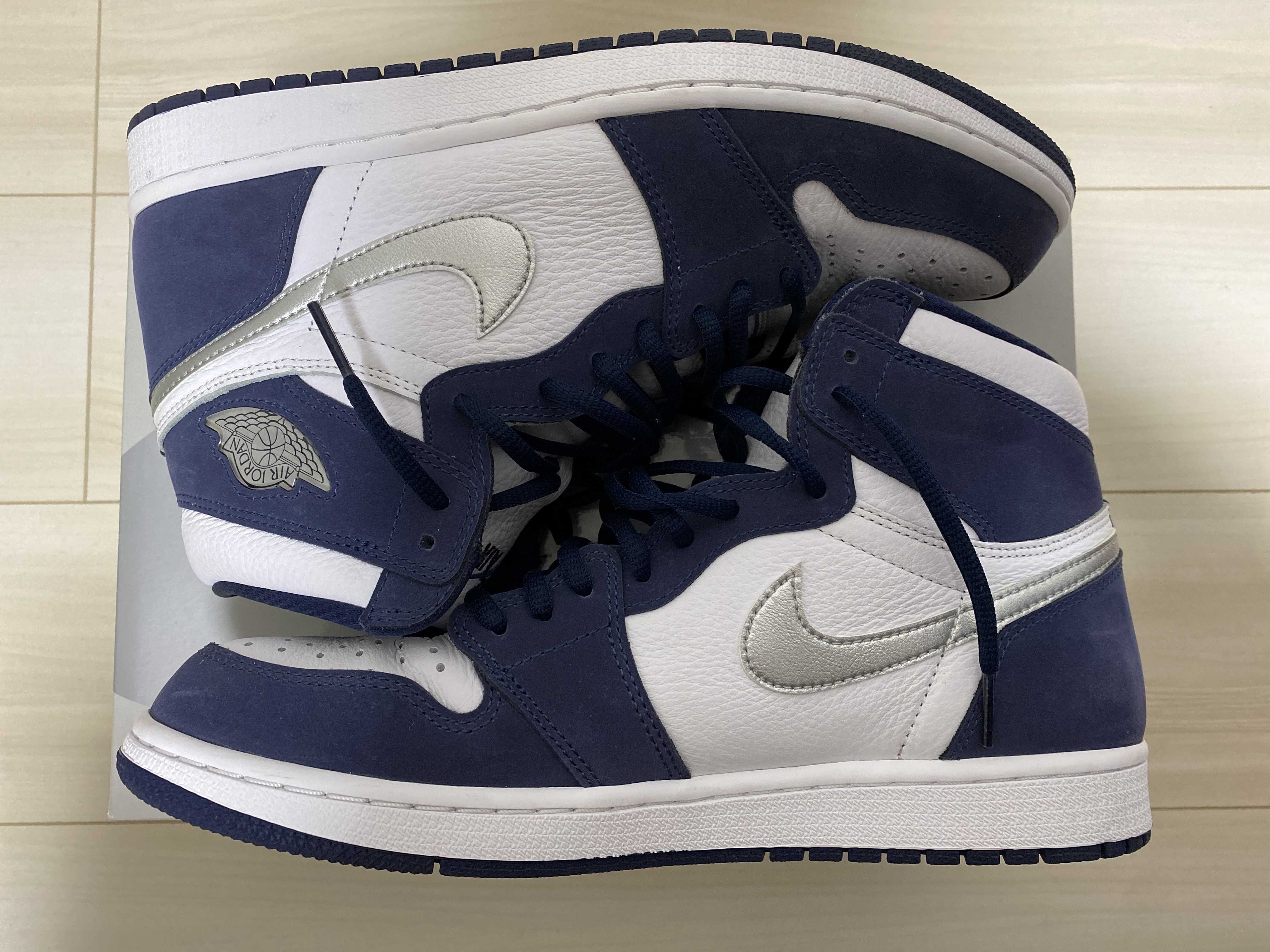 Nike Air Jordan 1 High OG CO.JP "White/Midnight Navy" (2020)(ブリーフケースなし)