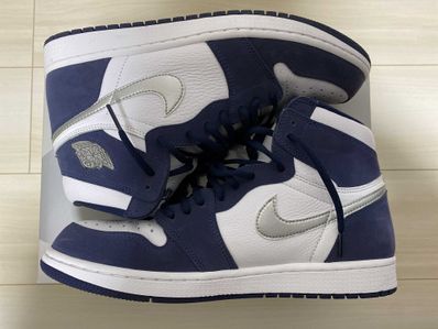 Nike Air Jordan 1 High OG CO.JP "White/Midnight Navy" (2020)(ブリーフケースなし)