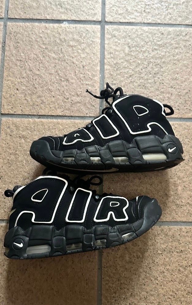 Nike Air More Uptempo OG "Black/White"(2023)