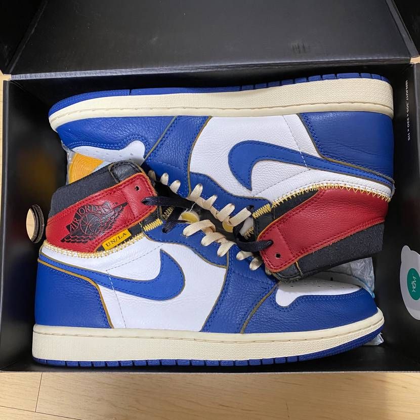 Union × Nike Air Jordan 1 Retro High OG NRG "Storm Blue/Varsity Red"