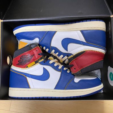 Union × Nike Air Jordan 1 Retro High OG NRG "Storm Blue/Varsity Red"