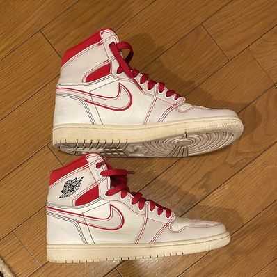 Nike Air Jordan 1 Retro High OG "Sail/University Red"