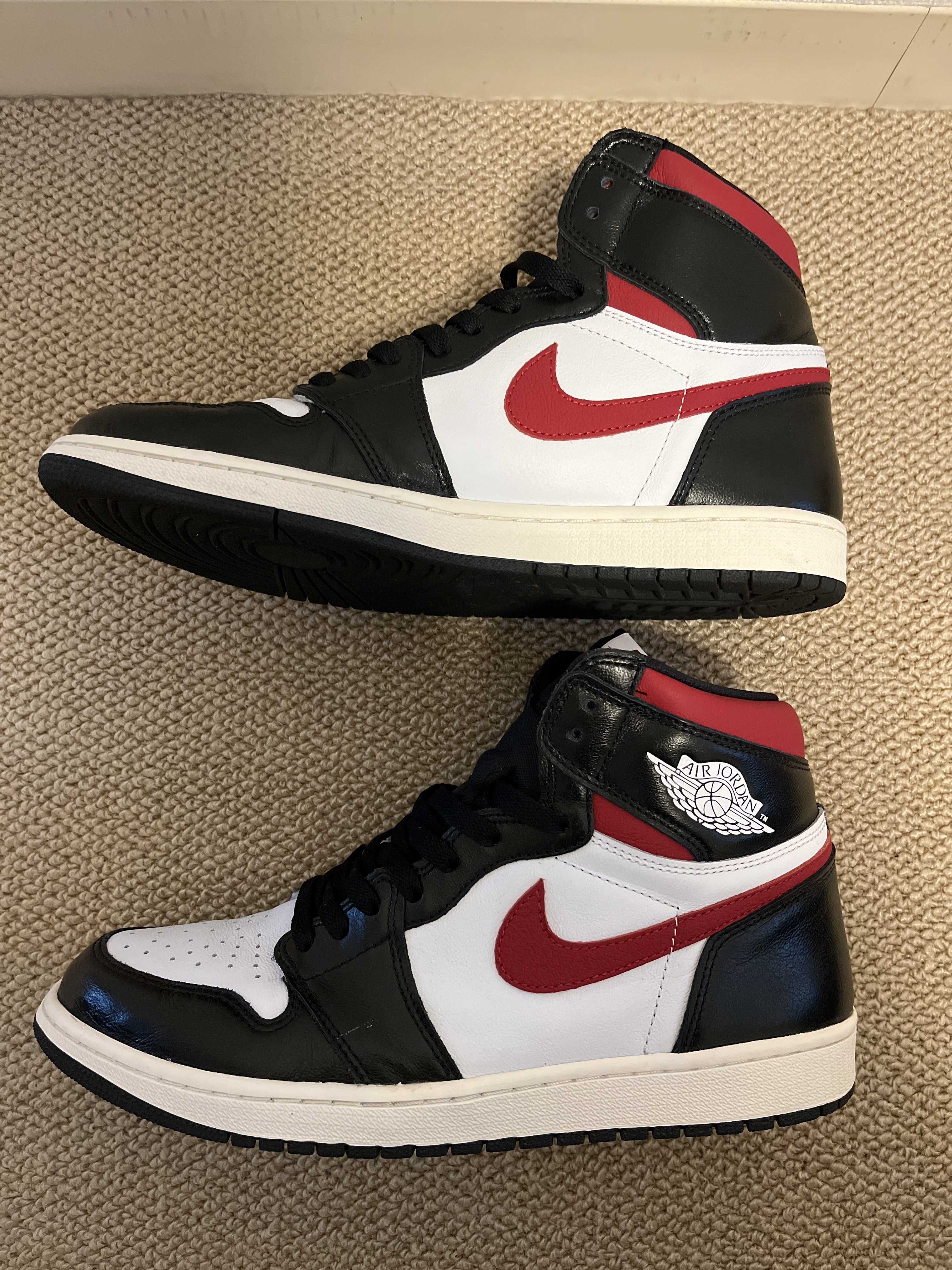 Nike Air Jordan 1 Retro High "Black/White/Sail/Gym Red"    