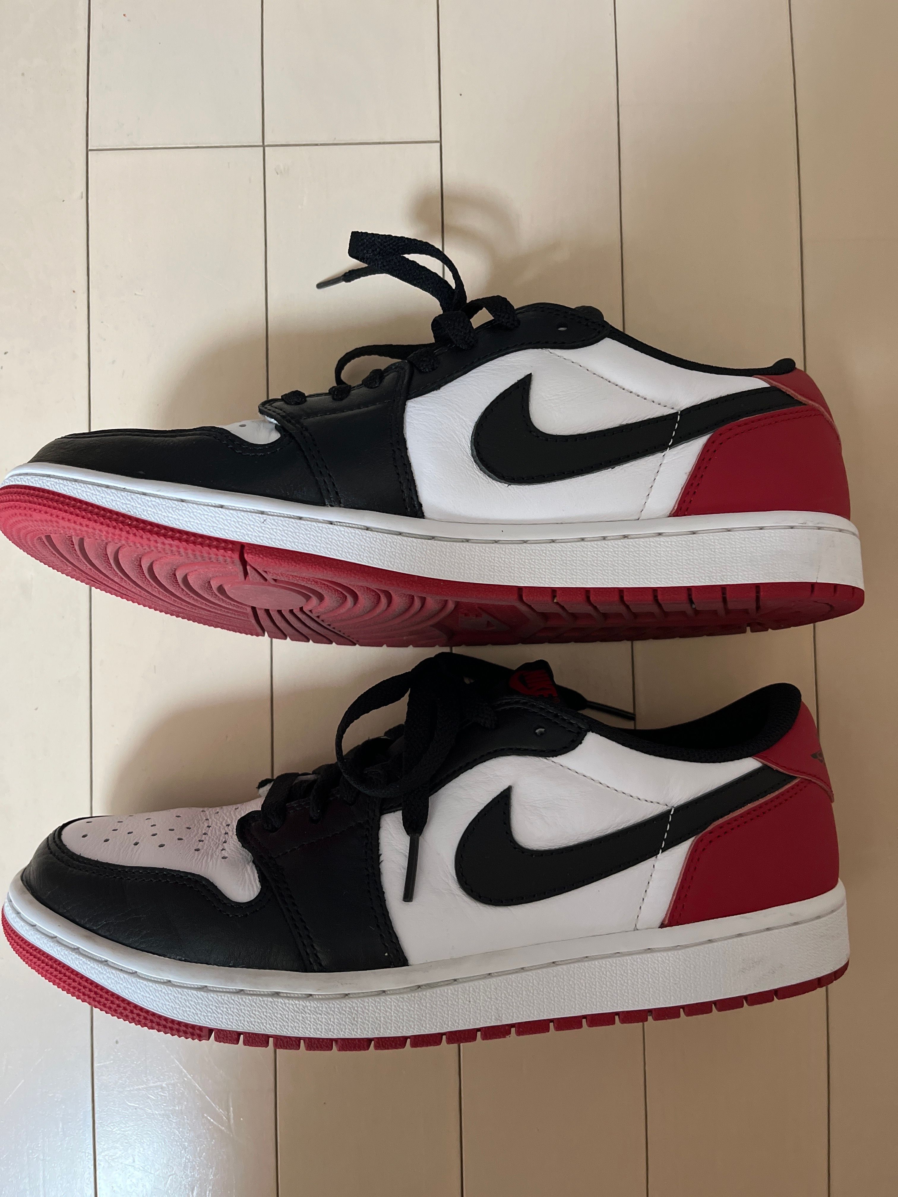 Nike Air Jordan 1 Retro Low OG "Black Toe"