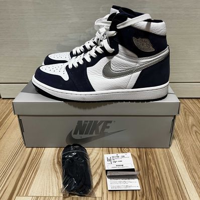 Nike Air Jordan 1 High OG CO.JP "White/Midnight Navy" (2020)(ブリーフケースなし)