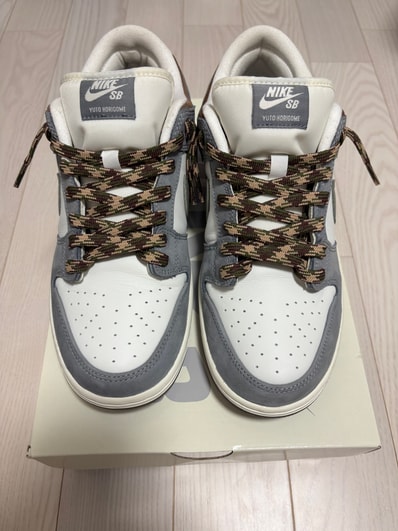 堀米 雄斗(Yuto Horigome) × Nike SB Dunk Low Pro QS "Wolf Grey"