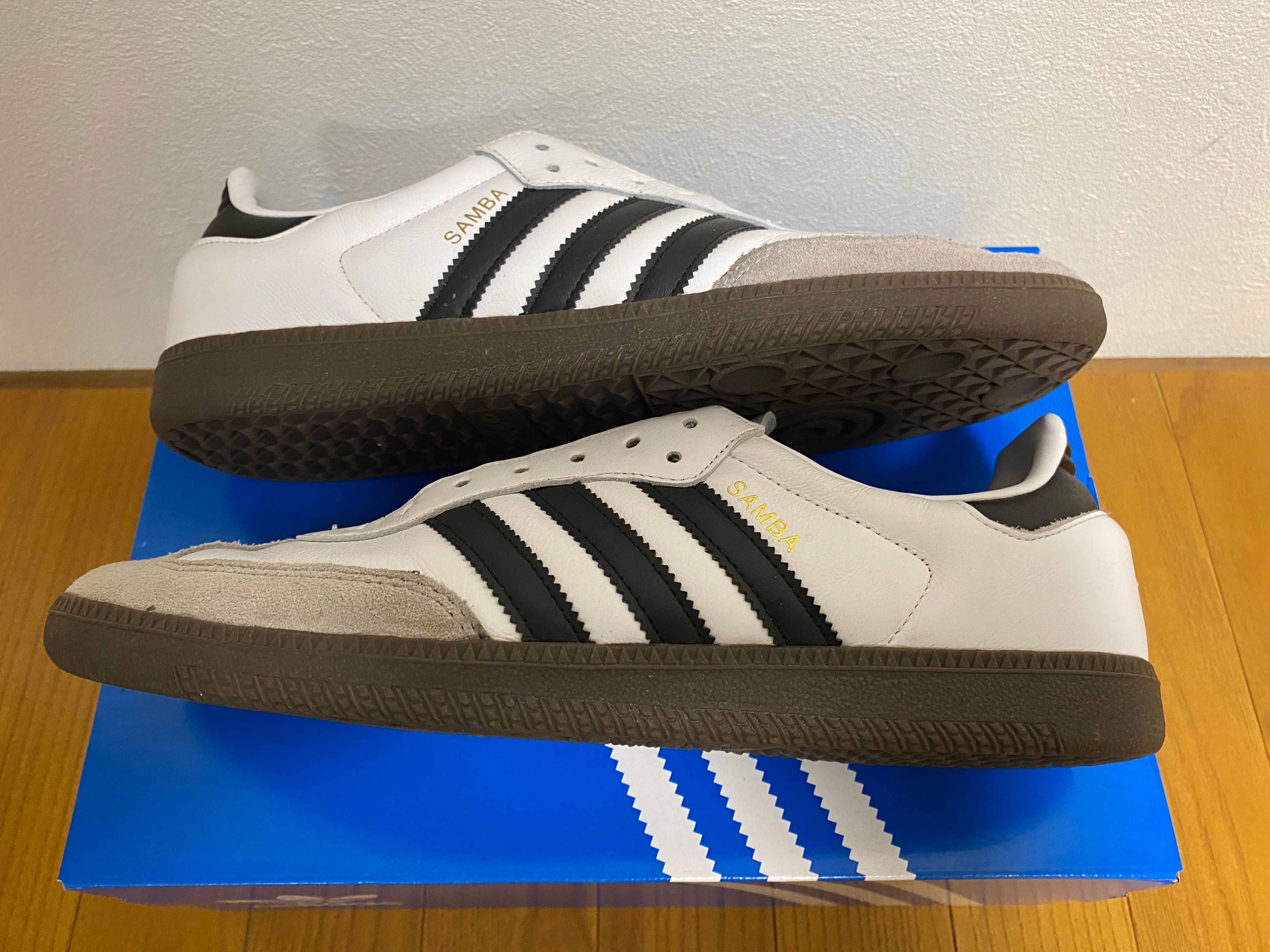 adidas Samba OG "Cloud White/Core Black/Clear Granite"