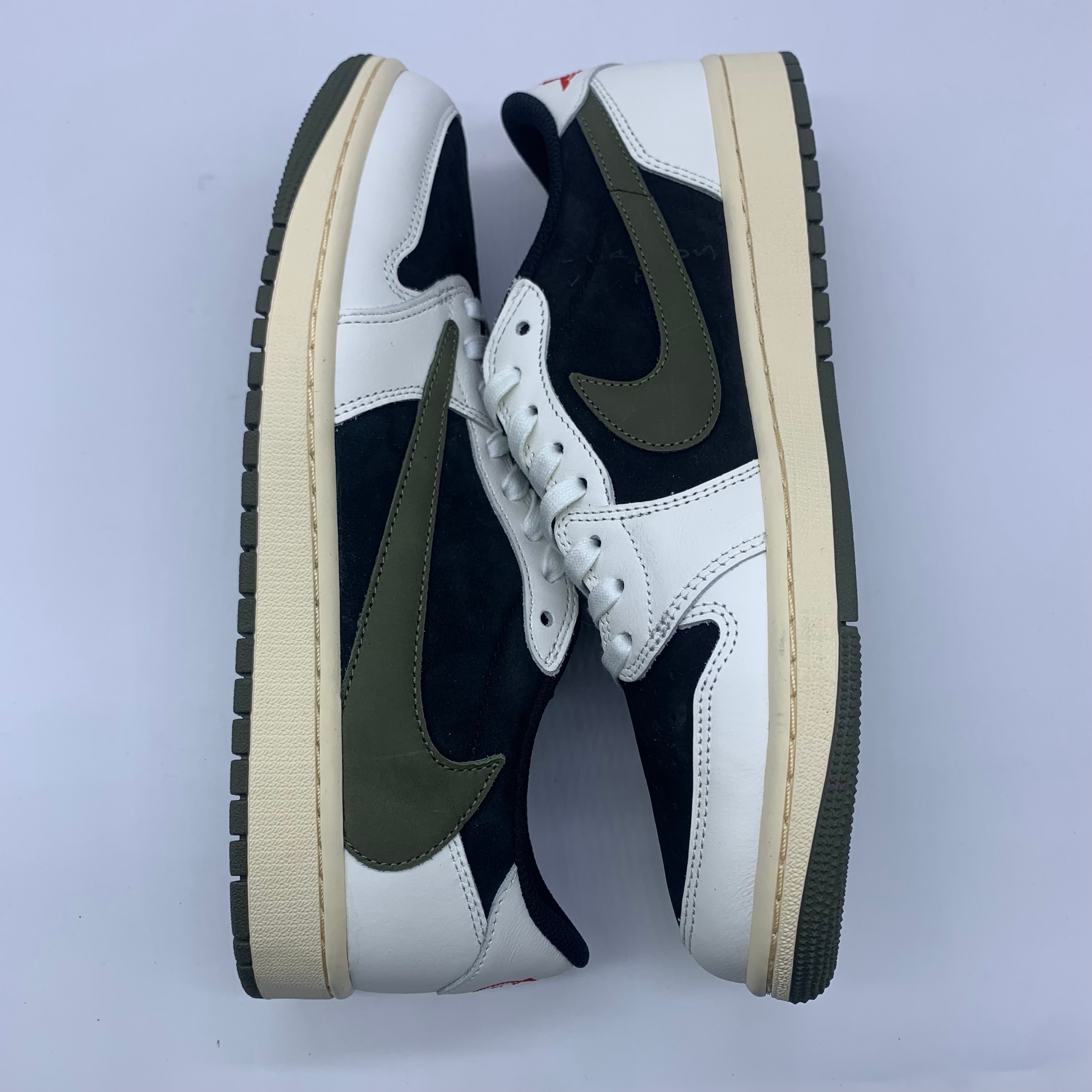 Travis Scott × Nike Women's Air Jordan 1 Low OG "Medium Olive"