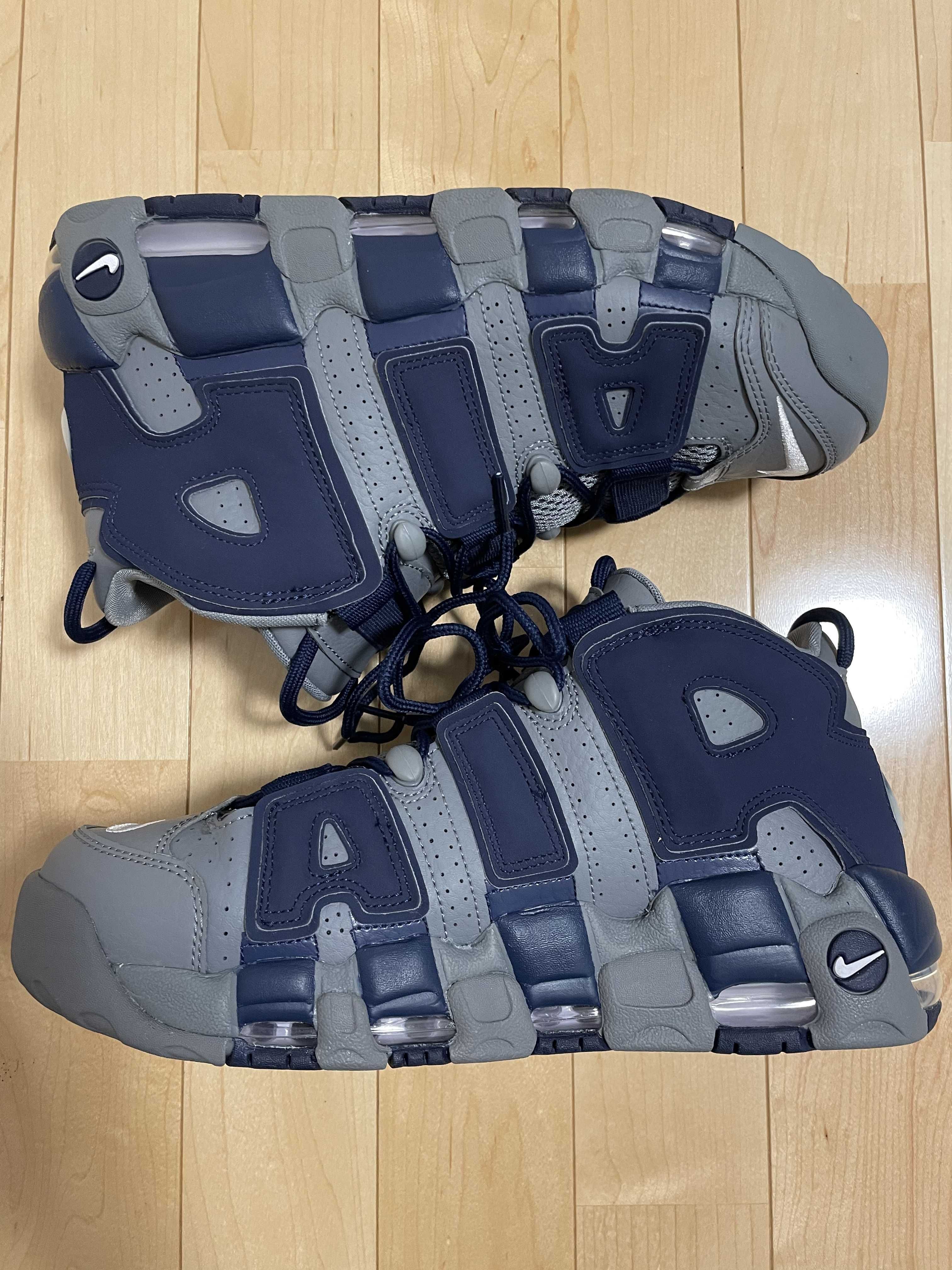 Nike Air More Uptempo '96 "Cool Grey/White/Midnight Navy"
