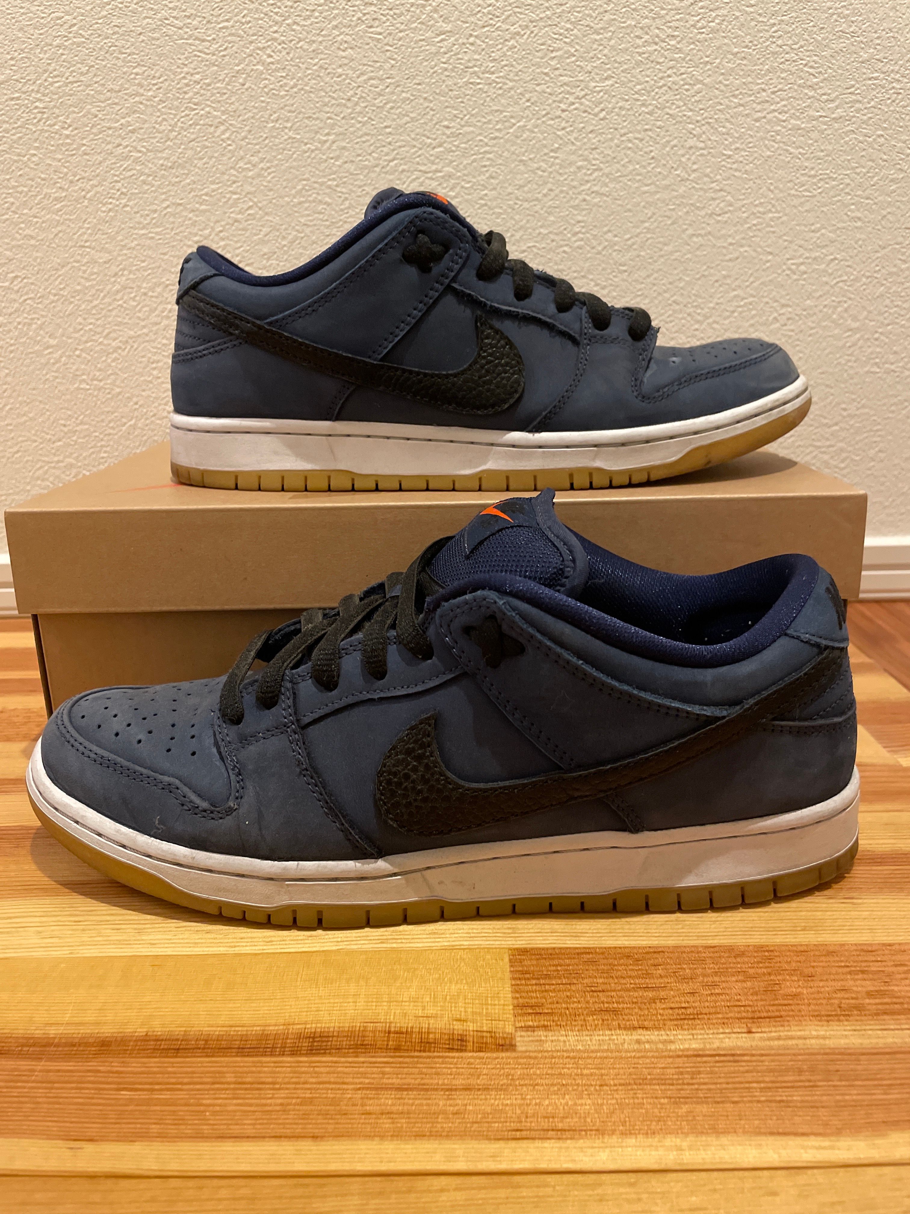 Nike SB Dunk Low Orange Label "Obsidian/Black-Light Gum Brown"