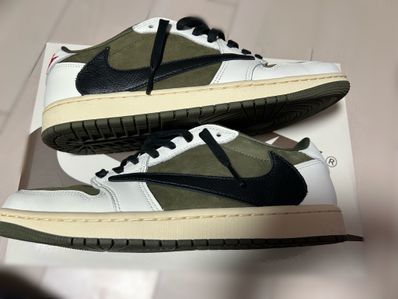 Travis Scott × Nike Air Jordan 1 Low OG SP "Reverse Olive"
