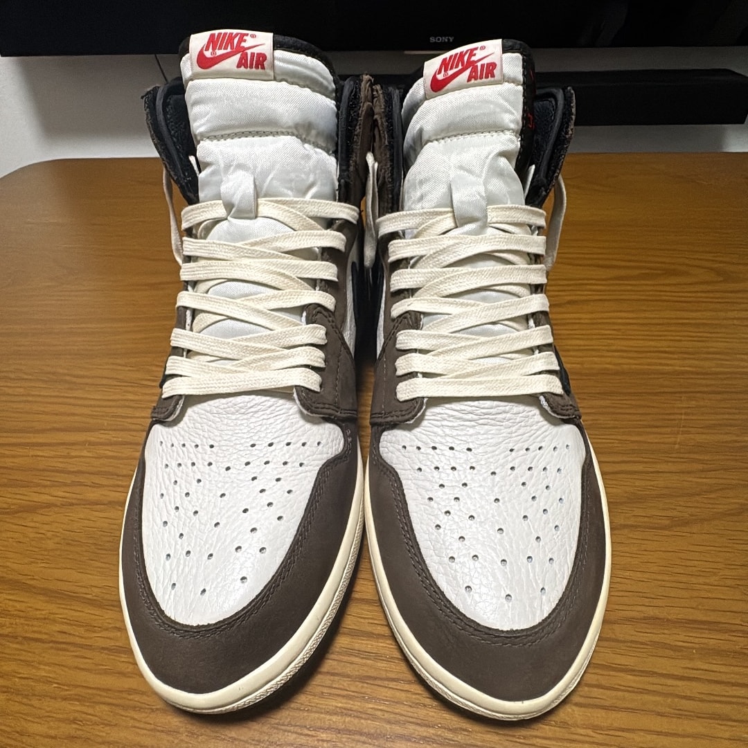 Travis Scott × Nike Air Jordan 1 Retro High OG TS SP "Sail/Dark Mocha"