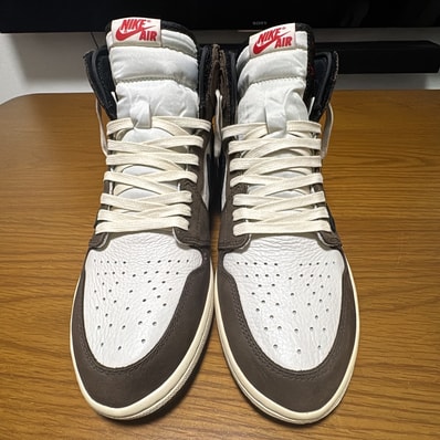Travis Scott × Nike Air Jordan 1 Retro High OG TS SP "Sail/Dark Mocha"