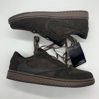 Travis Scott × Nike Air Jordan 1 Low OG SP "Velvet Brown and Dark Mocha"