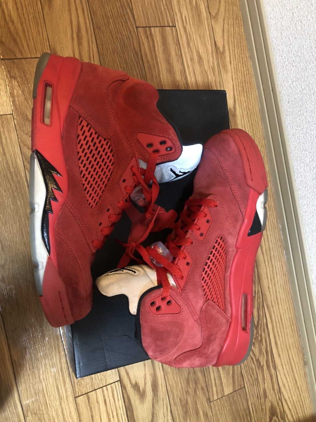 Nike Air Jordan 5 Ratro "Red Suede"
