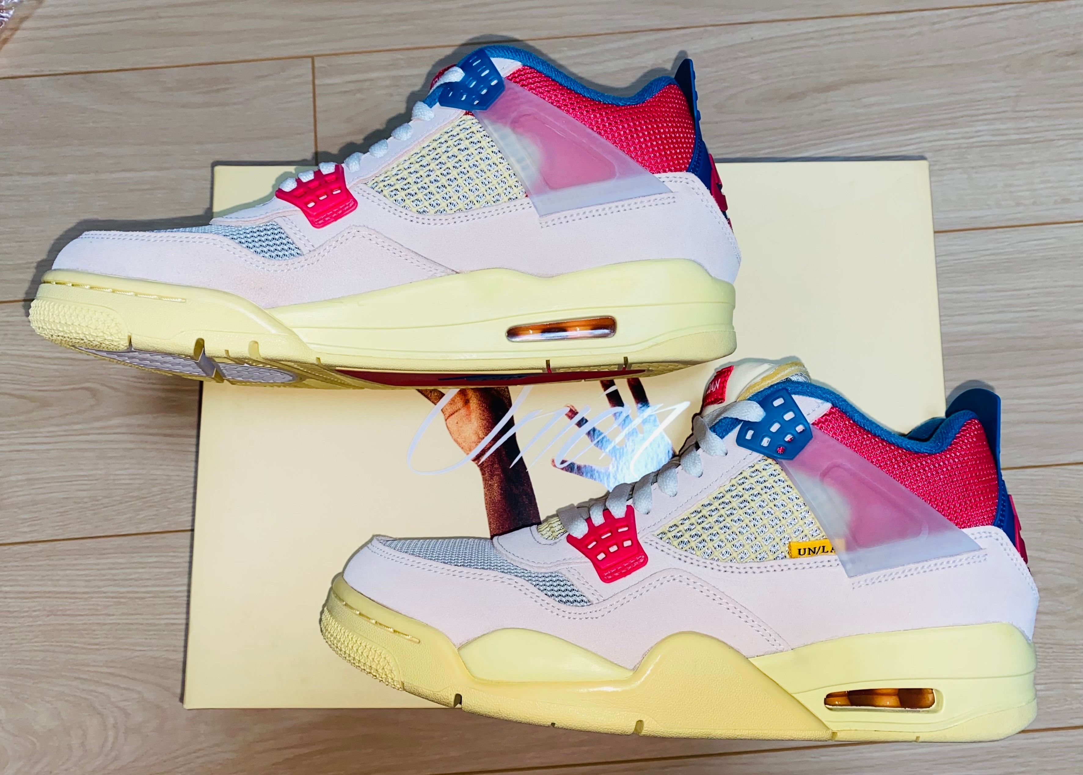 UNION × Nike Air Jordan 4 SP "Guava Ice/Light Fusion Red"