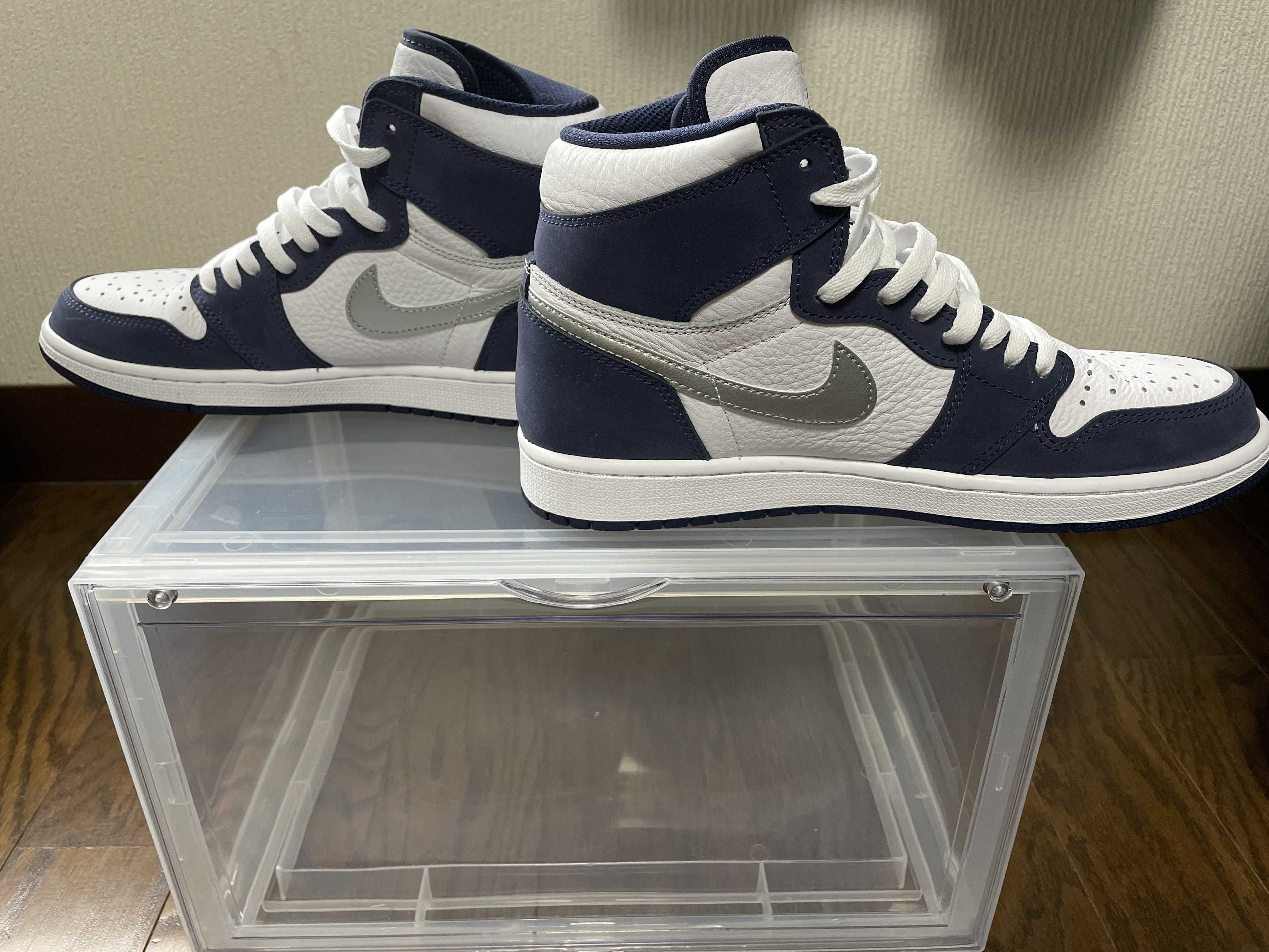 Nike Air Jordan 1 High OG CO.JP "White/Midnight Navy" (2020)(ブリーフケースなし)
