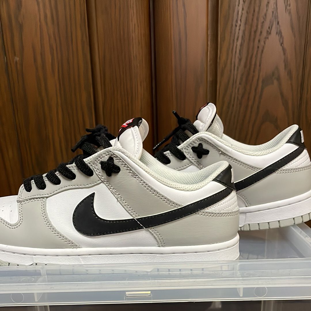 Nike Dunk Low SE Lottery "Grey Fog/Light Crimson"