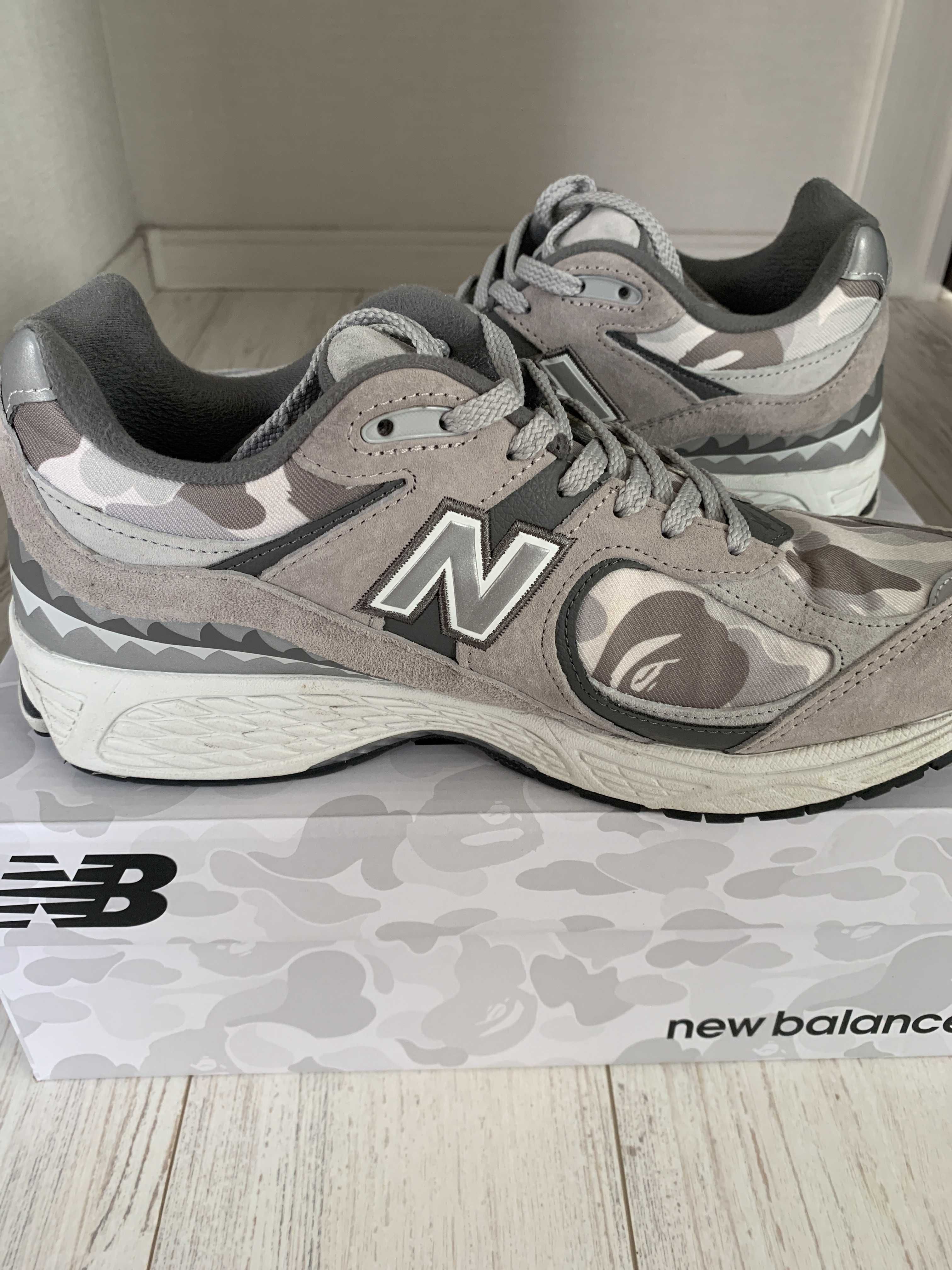A BATHING APE × New Balance 2002R "Gray"