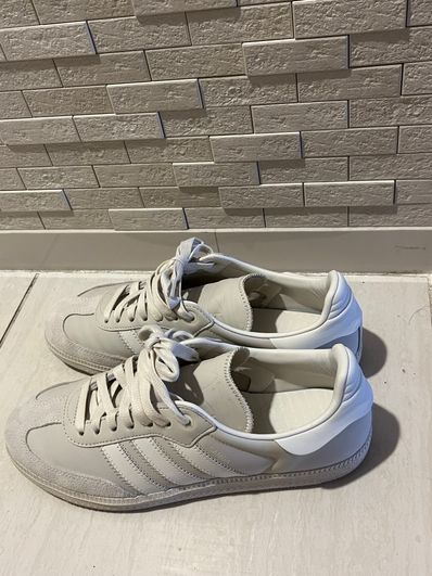 Pharrell Williams × adidas Humanrace Samba "Cloud White/Alumina"