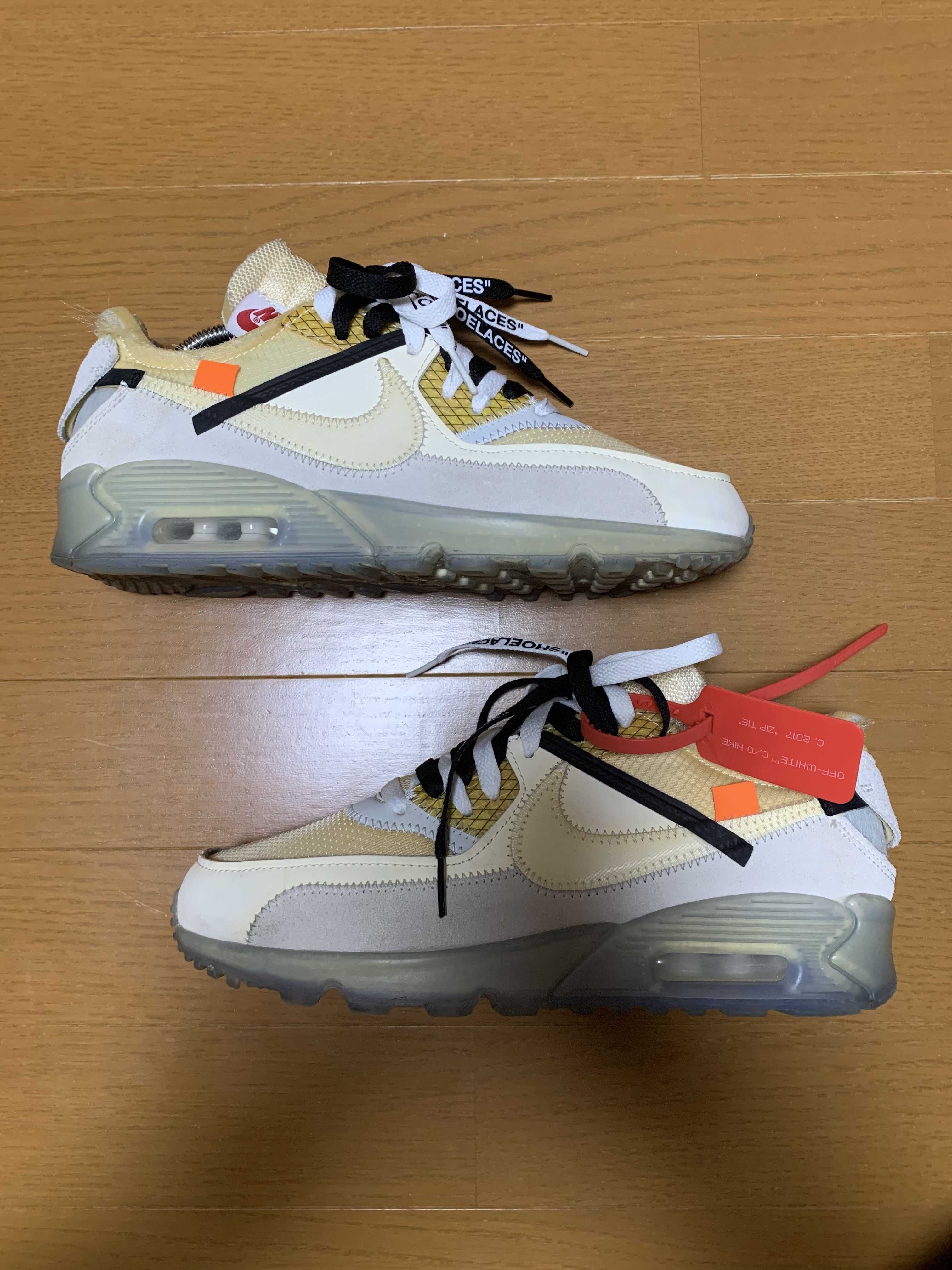 Off-White × Nike Air Max 90 "The 10/Sail"