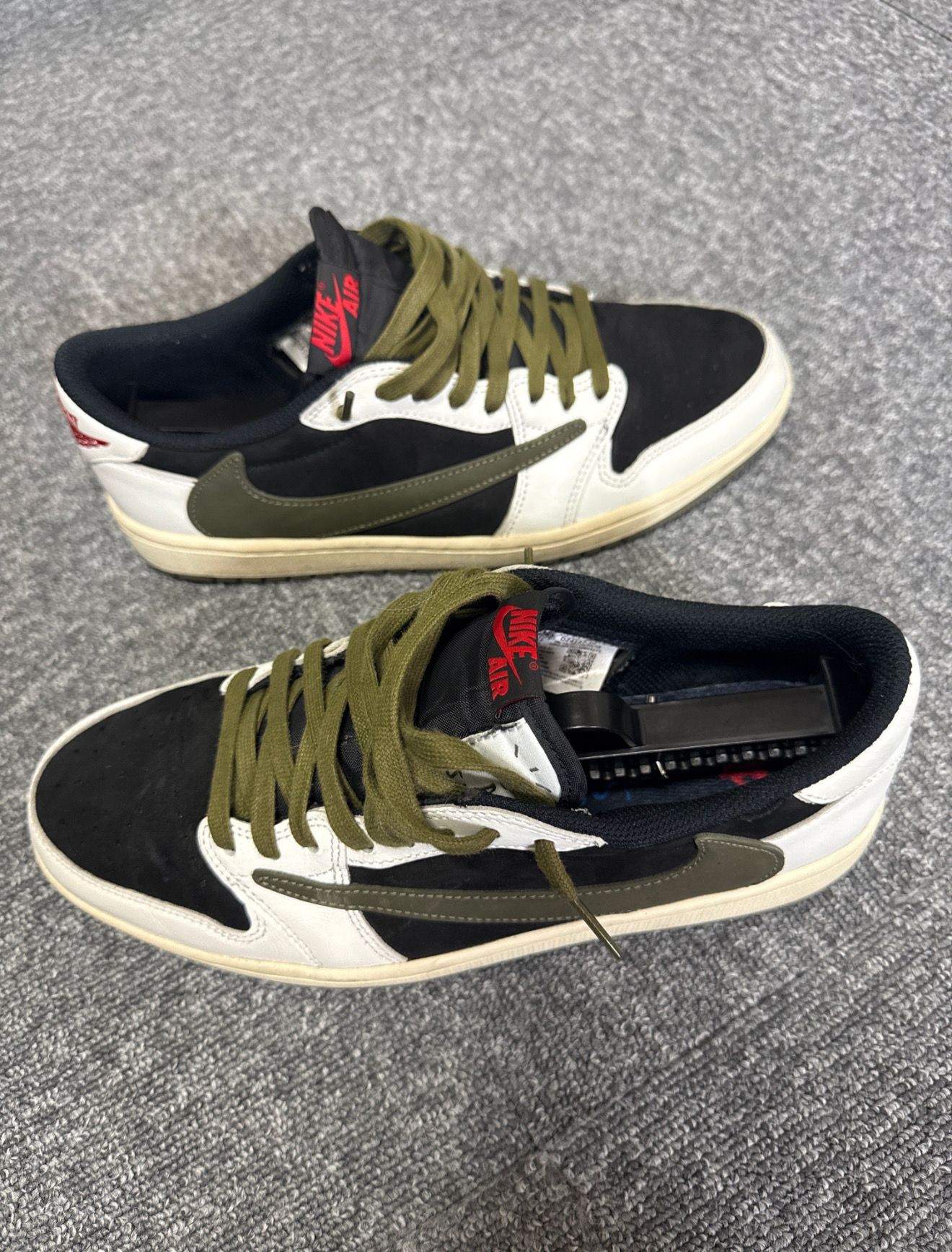 Travis Scott × Nike Women's Air Jordan 1 Low OG "Medium Olive"