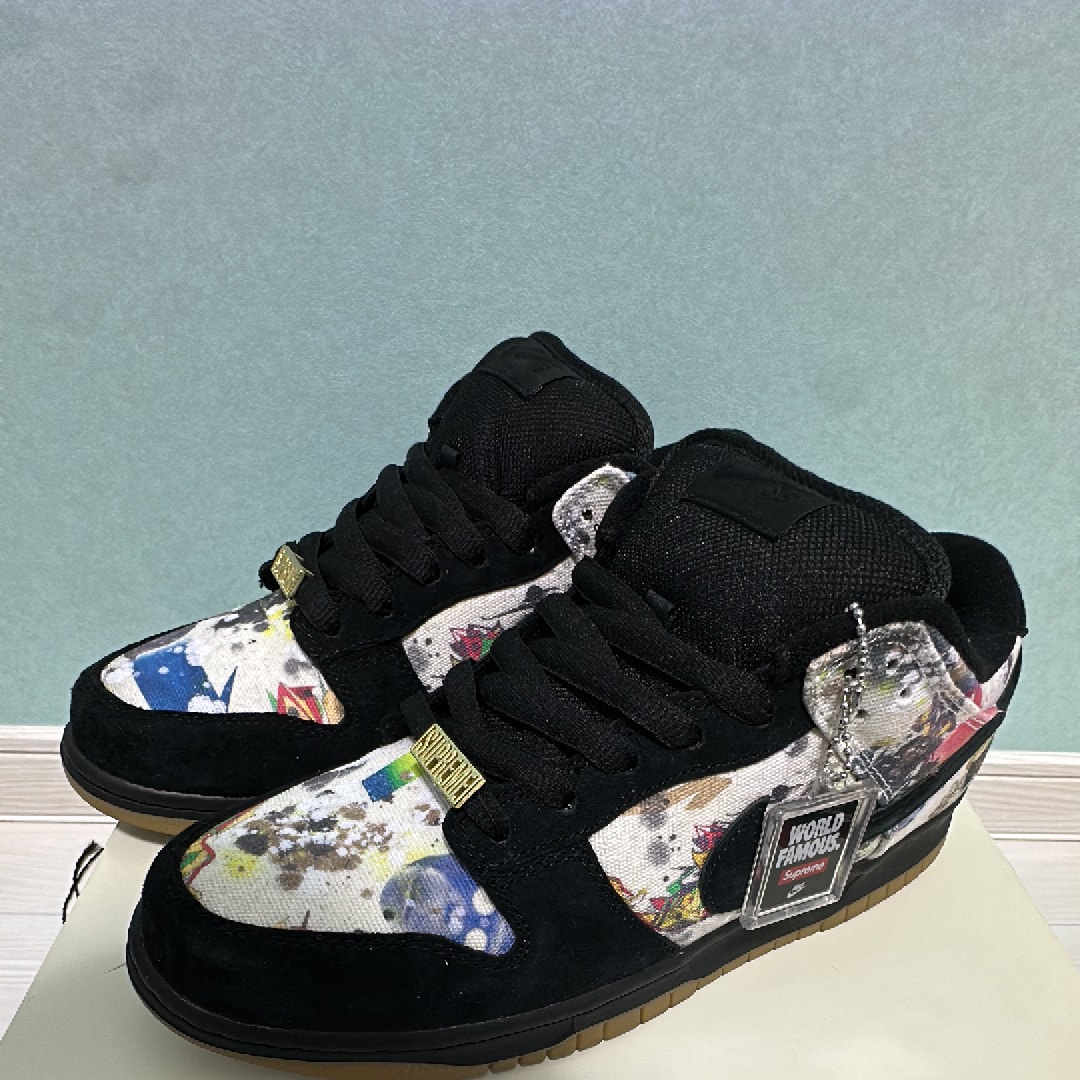 Supreme × Nike SB Dunk Low "Rammellzee"