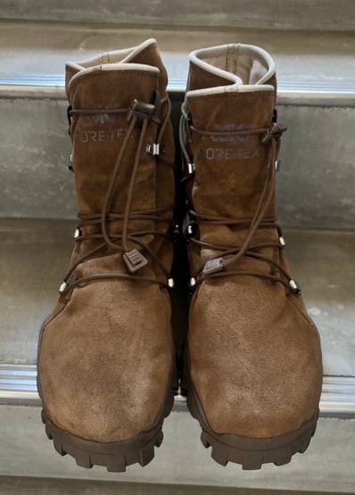 nonnative × Asics Gel-Yeti Tokyo Hi GORE-TEX "Brown Storm"