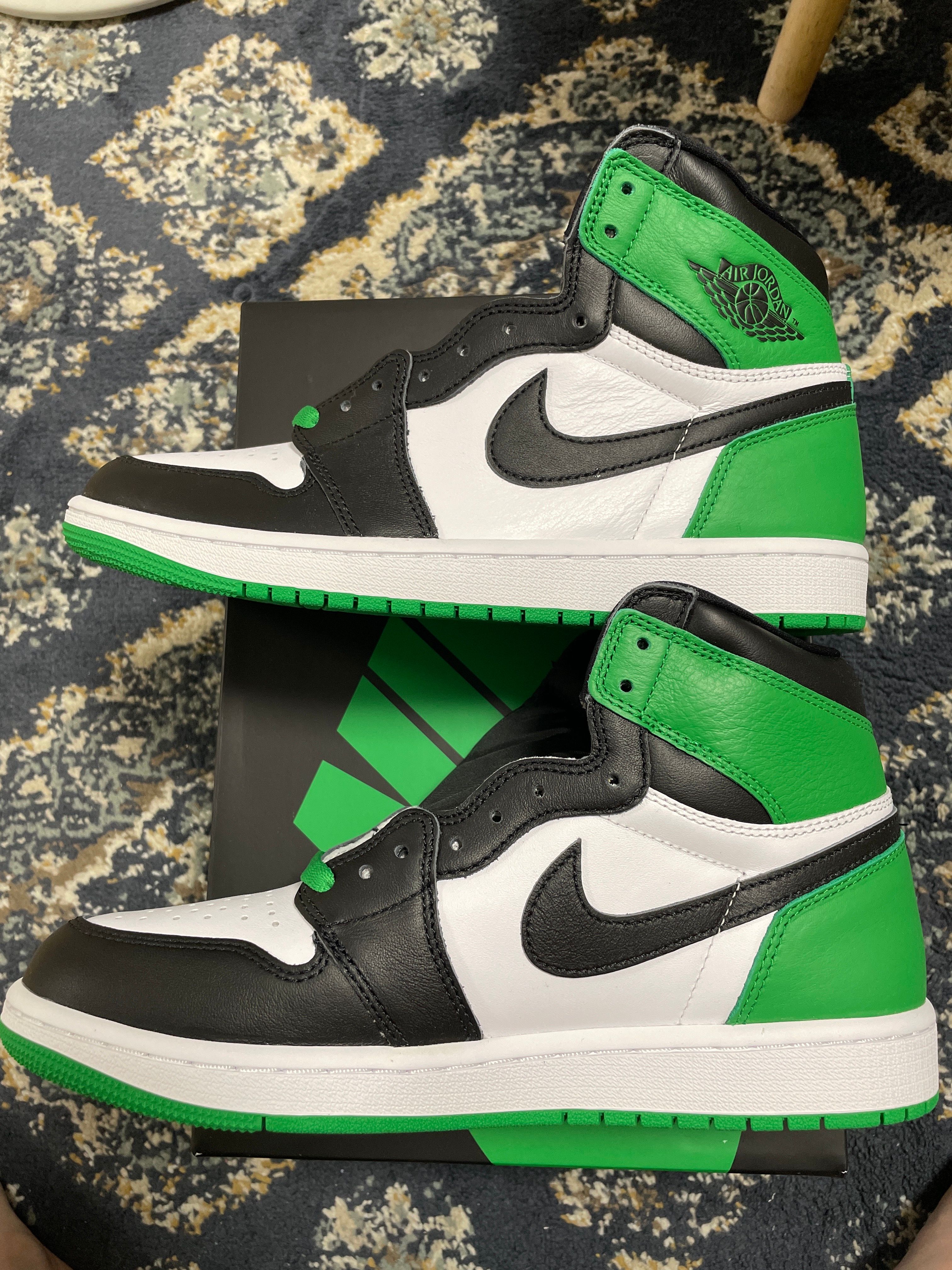 Nike Air Jordan 1 Retro High OG "Celtics/Black and Lucky Green" (2023)