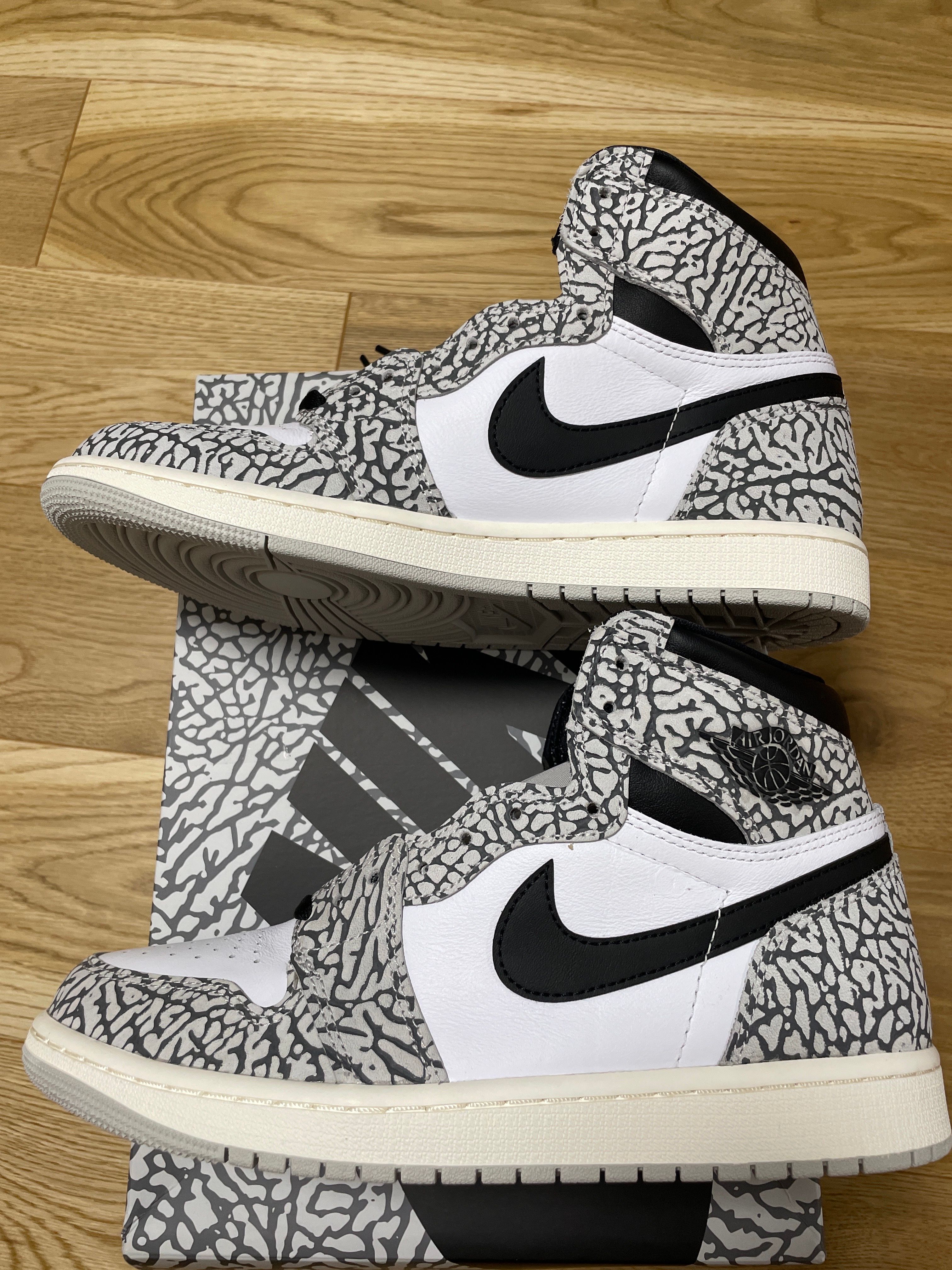 Nike Air Jordan 1 High OG "White Cement/Safari"