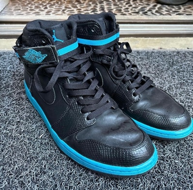 Nike Air Jordan 1 Retro High Strap "Black Orion Blue"