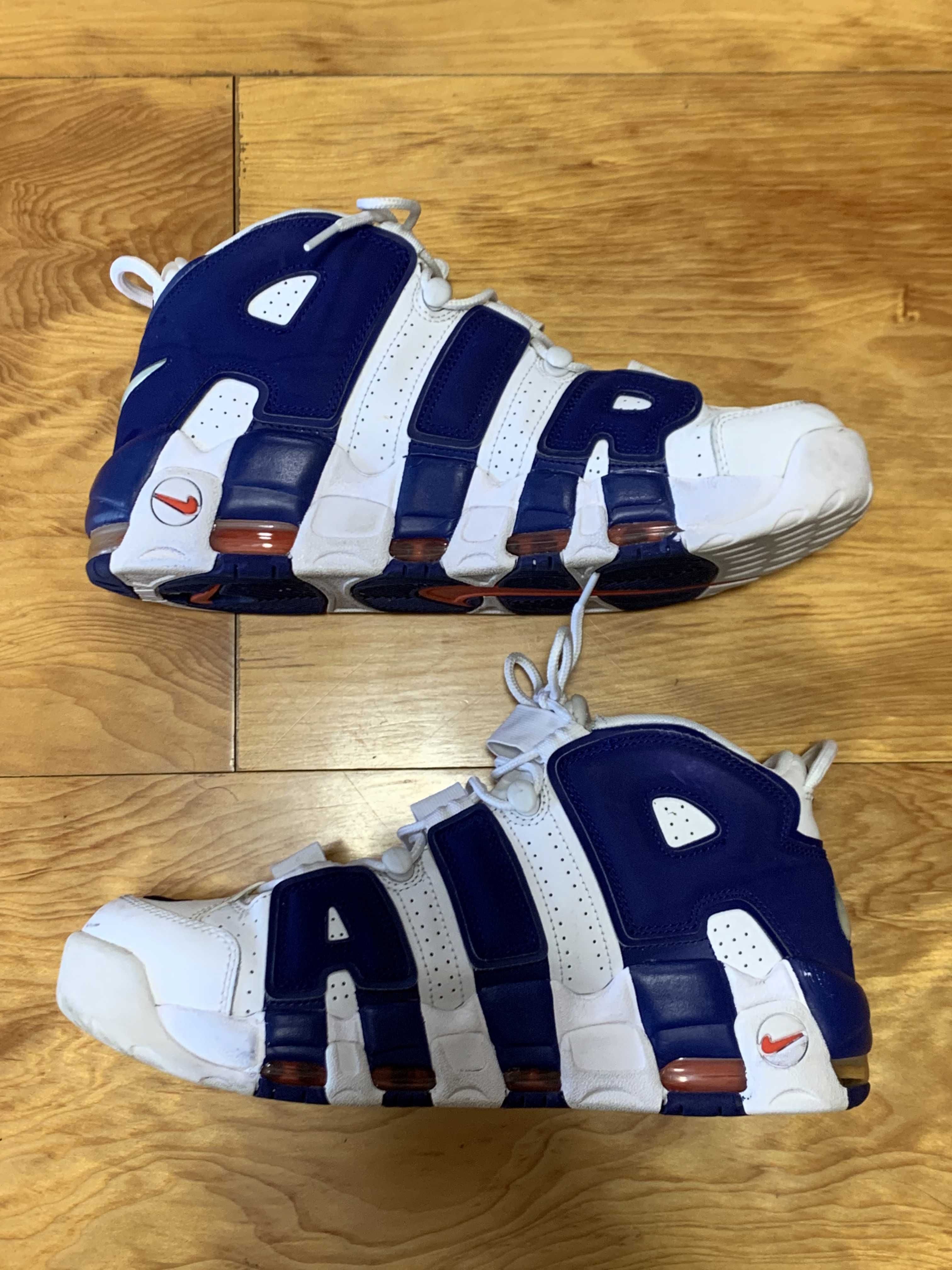 NIKE AIR MORE UPTEMPO 96 "WHITE/DEEP ROYAL BLUE"