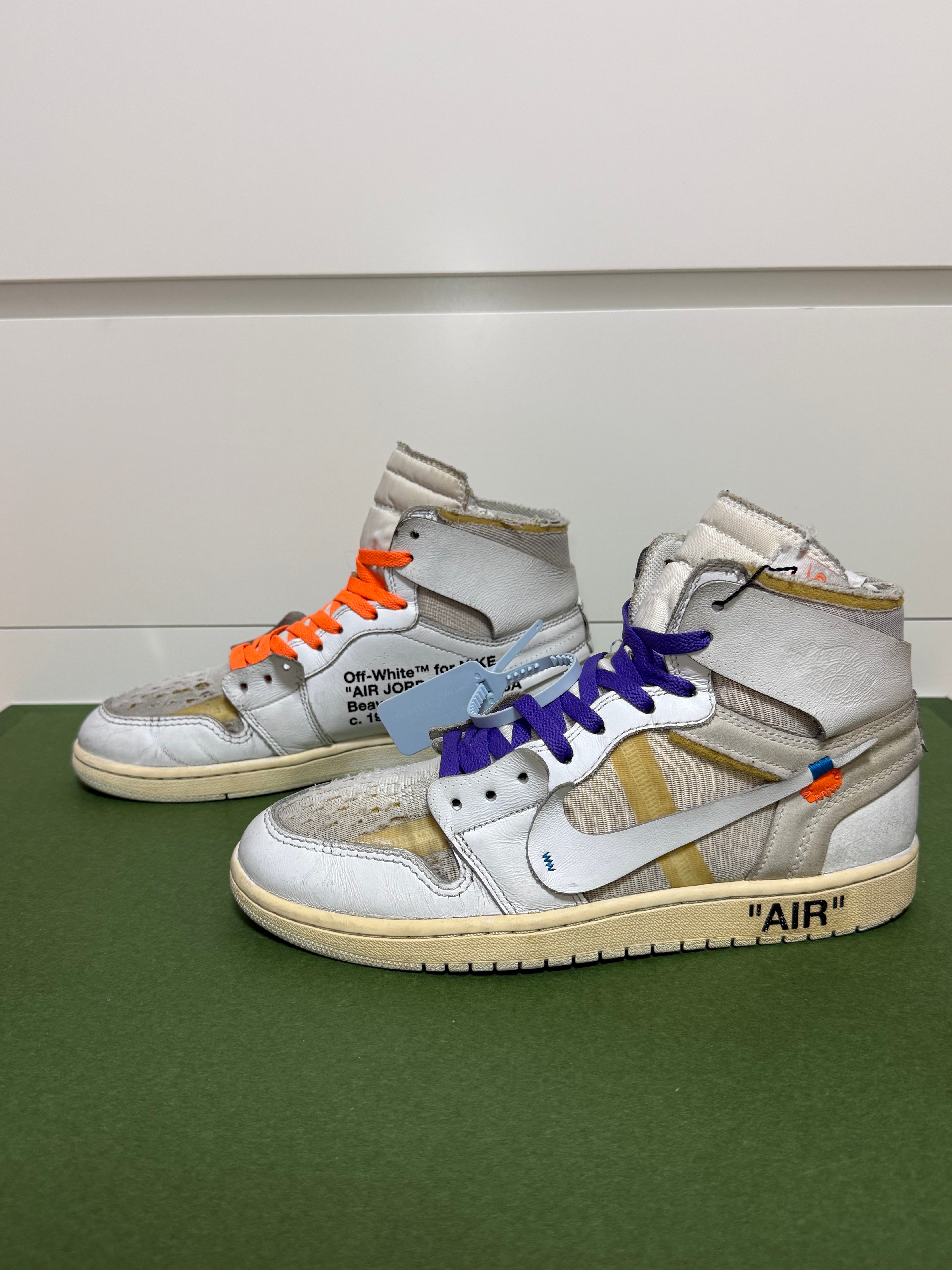 Off-White × Nike Air Jordan 1 Retro High "White"