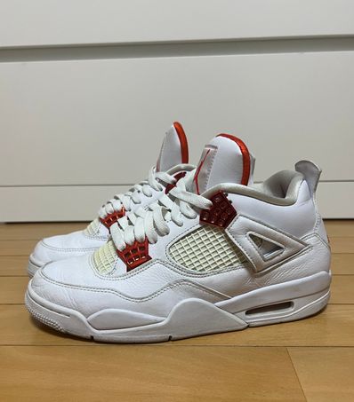 Nike Air Jordan 4 Retro "White/Team Orange"