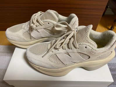 AURALEE × New Balance Warped Runner "Light Green Beige"