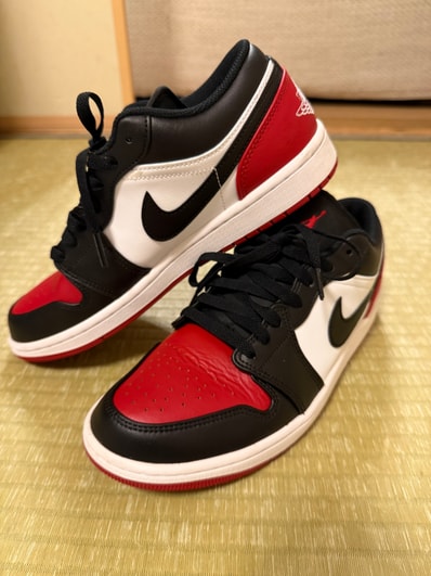 Nike Air Jordan 1 Low "Bred Toe"