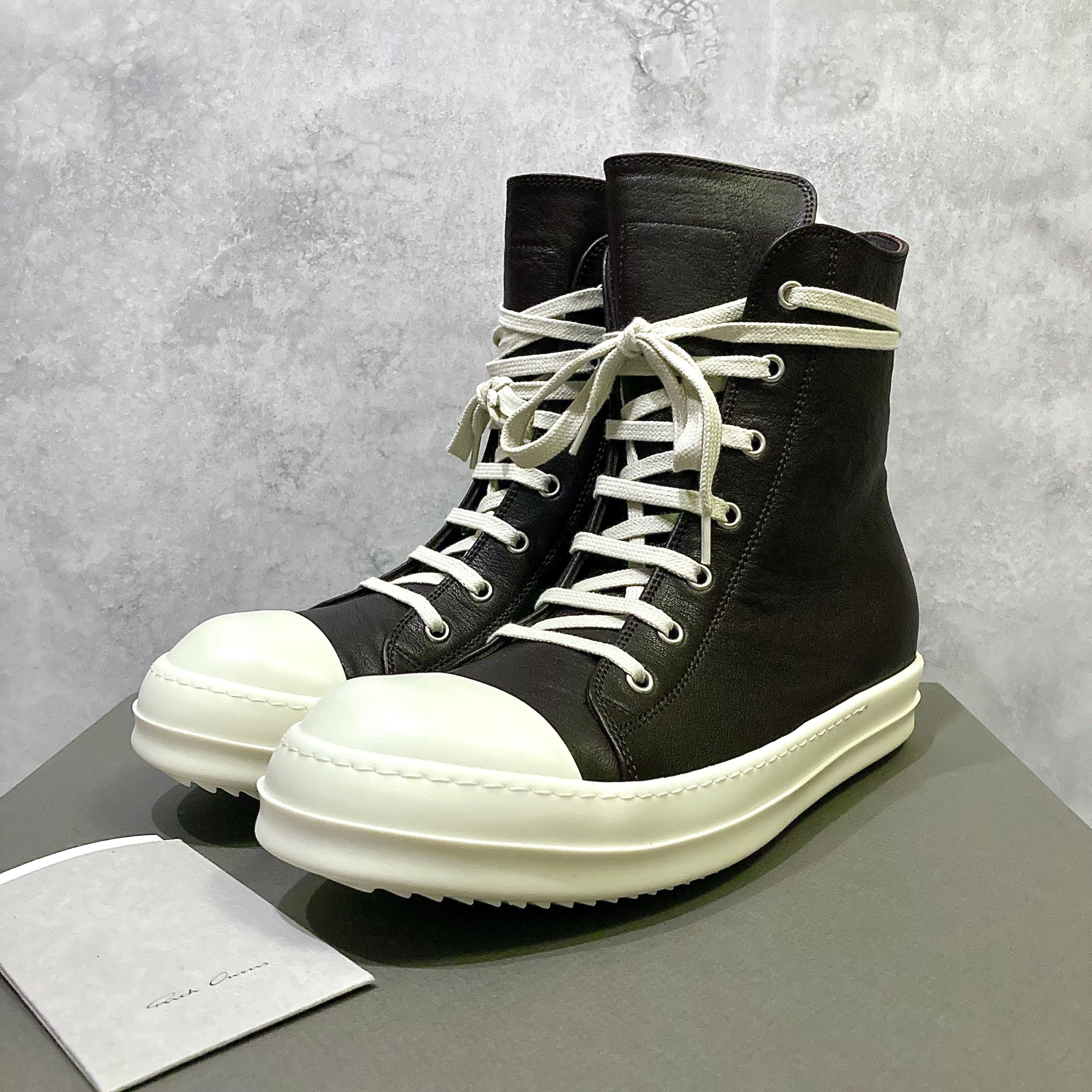 Rick Owens Sneakers "Mahogany/Milk/Milk"