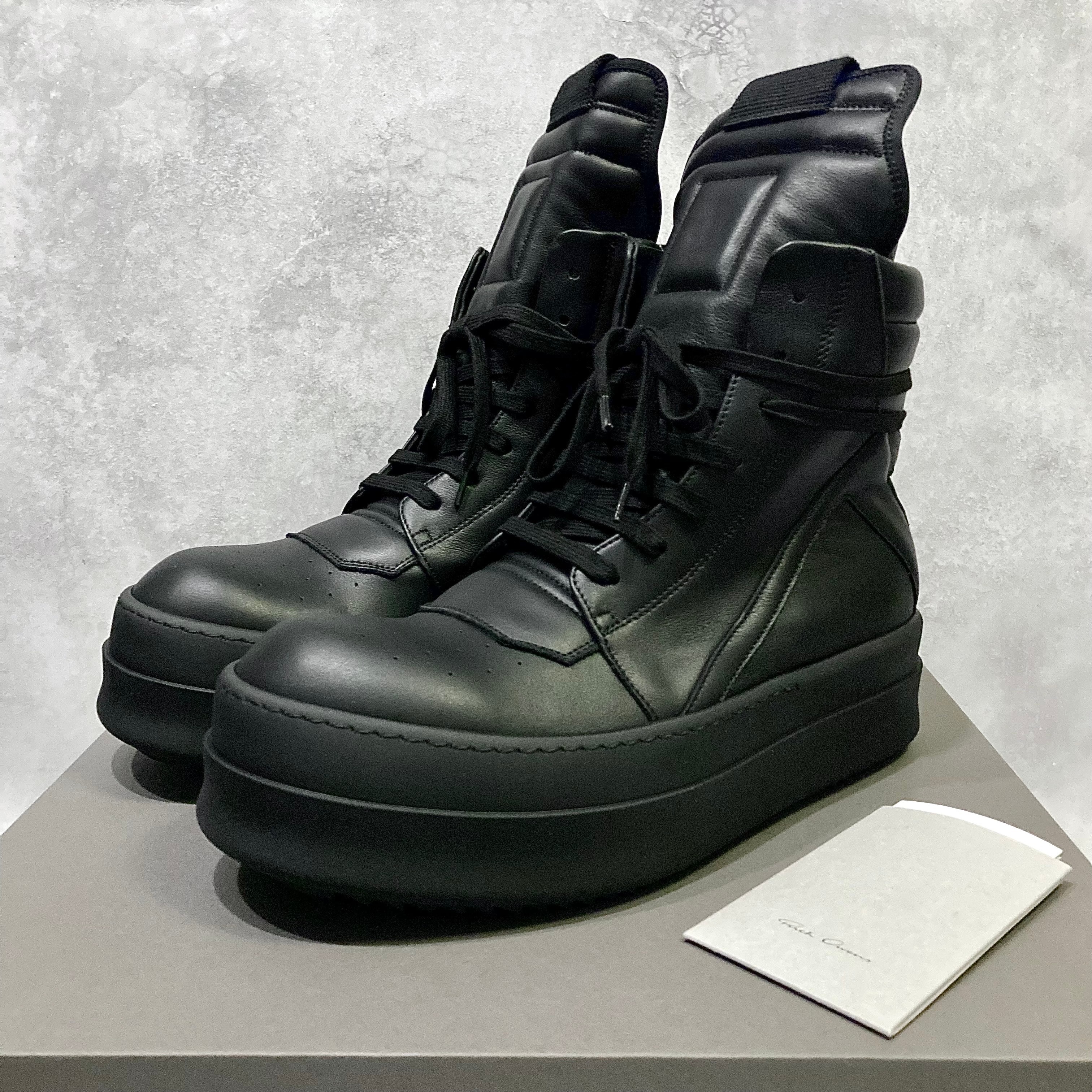 リックオウエンス FW25 コンコルディアンズ メガバンパー ジオバスケット "オールブラック"