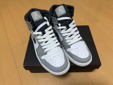 Nike Air Jordan 1 Mid "Grey White/Anthracite"