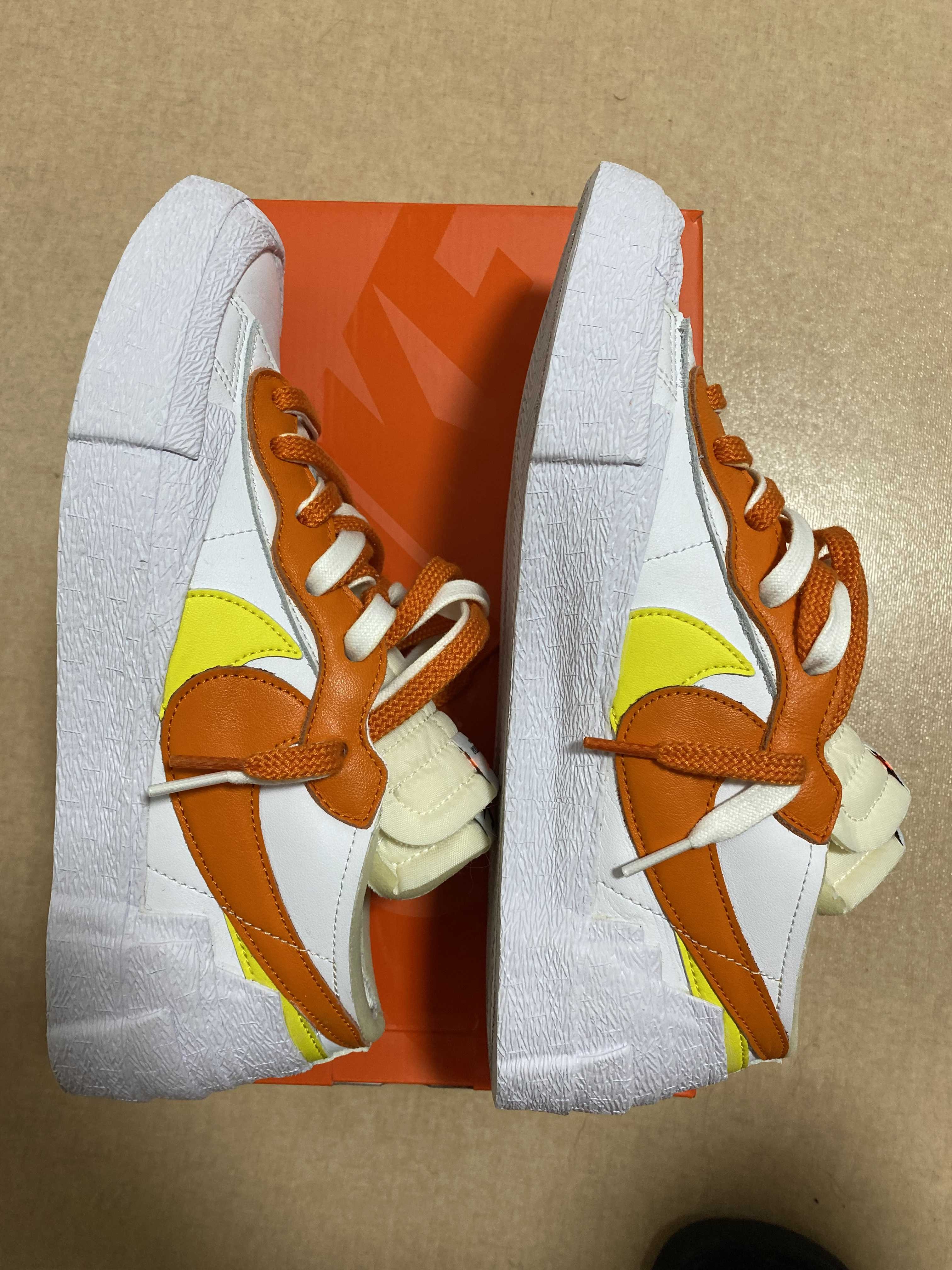SACAI × NIKE BLAZER LOW "MAGMA ORANGE"