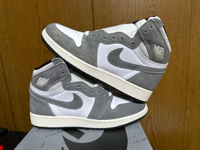 Nike GS Air Jordan 1 Retro High OG "Black and Smoke Grey"