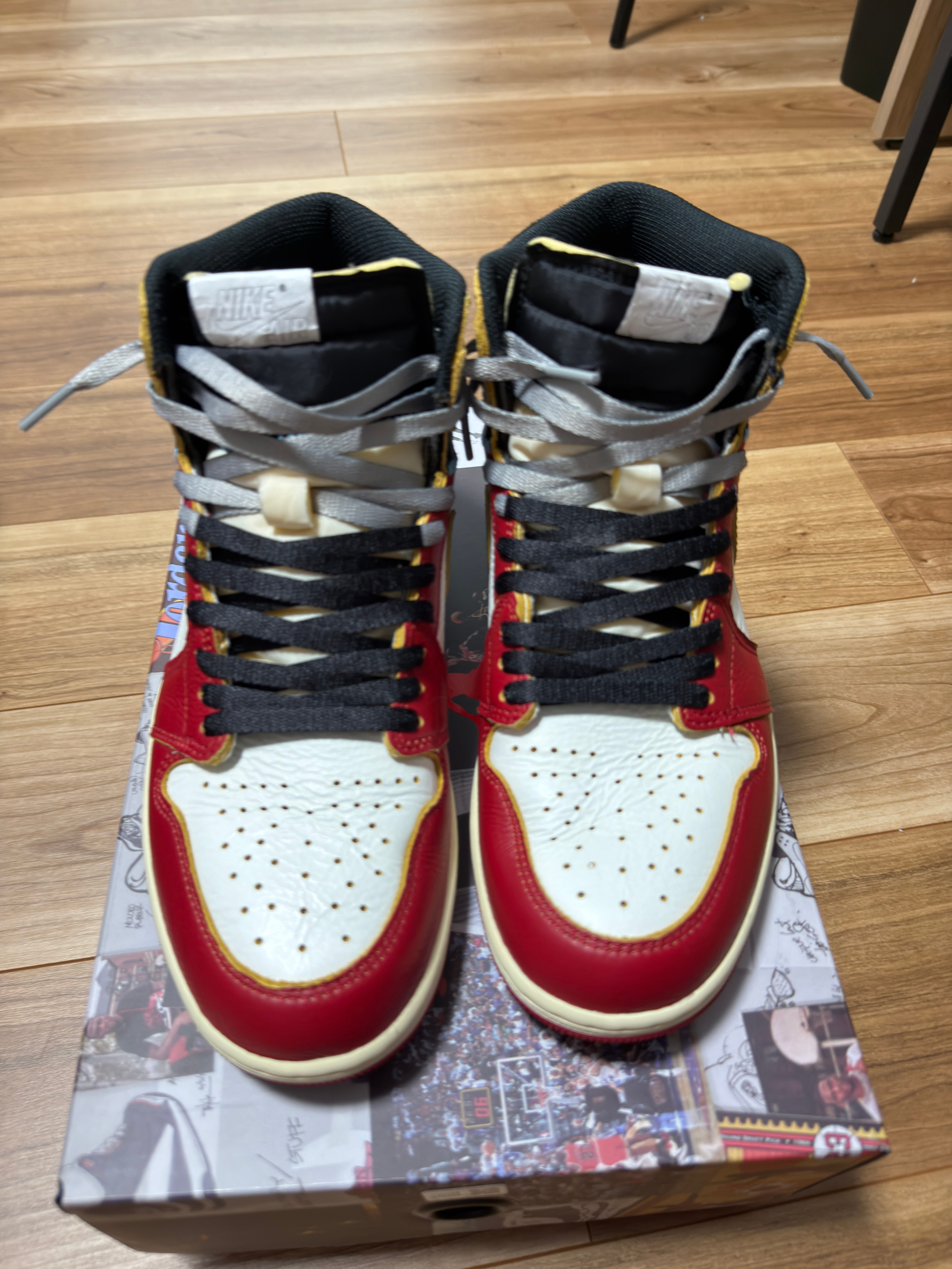 UNION × Nike Air Jordan 1 Retro High OG "Chicago/Shadow"