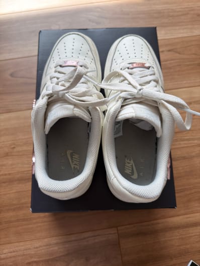 Nike Women's Air Force 1 Low "Metallic Pink Swooshes"